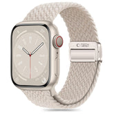 TECH-PROTECT NYLONMAG ARMBAND APPLE WATCH 6 / 7 / 8 / 9 / 10 / SE (40 / 41 / 42 MM) NATÜRLICHES TITAN