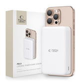 TECH-PROTECT PB12 LIFEMAG MAGSAFE POWERBANK 20000MAH WEISS