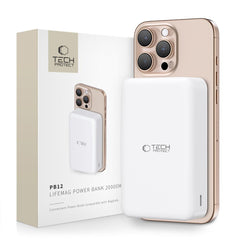 TECH-PROTECT PB12 LIFEMAG MAGSAFE POWERBANK 20000MAH WEISS