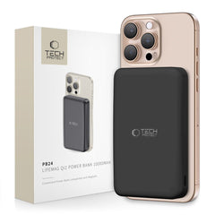 TECH-PROTECT PB24 LIFEMAG QI2 MAGSAFE POWERBANK 10000MAH SCHWARZ