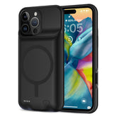 HÜLLE FÜR IPHONE 16 PRO MAX TECH-PROTECT POWERCASE MAGSAFE 8500MAH SCHWARZ