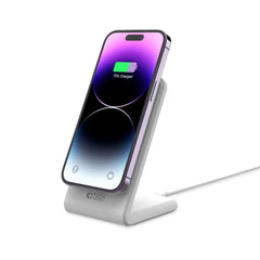 DRAHTLOSES LADGERÄT TECH-PROTECT QI15W-A23 MAGNETISCHER MAGSAFE WIRELESS CHARGER WEISS