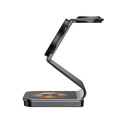 DRAHTLOSES LADEN 3IN1 QI15W-A29 MAGNETISCHER MAGSAFE WIRELESS CHARGER SCHWARZ