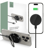 DRAHTLOSES LADGERÄT TECH-PROTECT QI15W-A33 MAGNETISCHER MAGSAFE WIRELESS CHARGER SCHWARZ