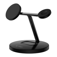 TECH-PROTECT QI15W-A35 3IN1 MAGNETISCHER MAGSAFE WIRELESS LADEGERÄT SCHWARZ