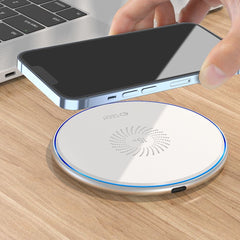 DRAHTLOSES LADGERÄT TECH-PROTECT QI15W-C1 WIRELESS CHARGER 15W WEISS
