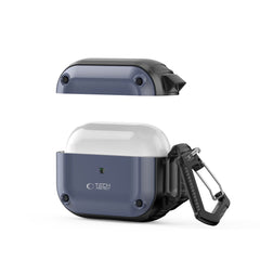 TECH-PROTECT ROUGH HOOK HÜLLE FÜR APPLE AIRPODS PRO 1 / 2 STAHLBLAU