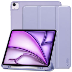 HÜLLE / COVER FÜR IPAD AIR 13 2024 TECH-PROTECT SC PEN VIOLETT