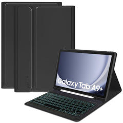 TASCHE MIT TASTATUR FÜR SAMSUNG GALAXY TAB A9+ PLUS 11.0 X210 / X215 / X216 TECH-PROTECT SC PEN SCHWARZ