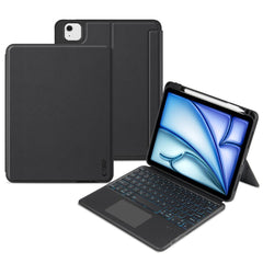 TASCHE MIT TASTATUR FÜR IPAD AIR 10.9 4 / 5 / 2020-2022 / 11 6 / 2024 TECH-PROTECT SCMAG PEN SCHWARZ