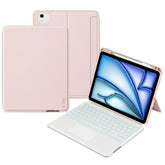 TASCHE MIT TASTATUR FÜR IPAD AIR 10.9 4 / 5 / 2020-2022 / 11 6 / 2024 TECH-PROTECT SCMAG PEN ROSA