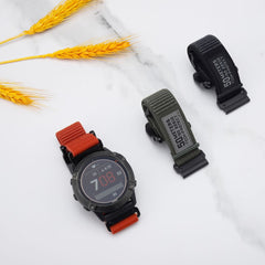 REMEN FÜR GARMIN 26MM FENIX 3 / 5X / 3HR / 5X PLUS / 6X / 6X PRO / 7X TECH-PROTECT SCOUT SCHWARZ
