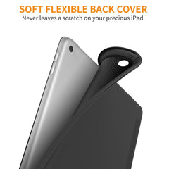 HÜLLE / COVER FÜR IPAD 9.7 5 / 6 / 2017-2018 TECH-PROTECT SMARTCASE SCHWARZ