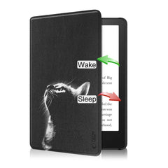 TECH-PROTECT SMARTCASE KINDLE 11 / 12 2022 / 2024 SCHWARZE CAT