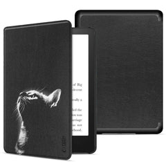 TECH-PROTECT SMARTCASE KINDLE PAPERWHITE VI / 6 / COLORSOFT / SIGNATURE EDITION SCHWARZE CAT
