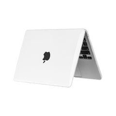 HÜLLE FÜR MACBOOK AIR 13" M2 / M3 / 2022-2024 DOOP SMARTSHELL KRISTALLKLAR
