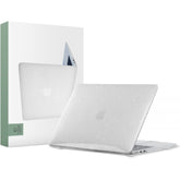 HÜLLE FÜR MACBOOK AIR 13" M2 / M3 / 2022-2024 TECH-PROTECT SMARTSHELL GLITTER KLAR
