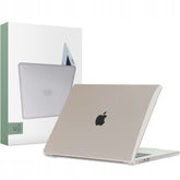 HÜLLE FÜR MACBOOK AIR 15" M2 / M3 / M4 / 2023-2025 TECH-PROTECT SMARTSHELL KRISTALLKLAR
