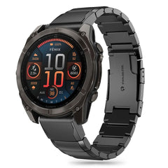 TECH-PROTECT STEELBAND ARMBAND GARMIN FENIX 5X / 5X PLUS / 6X / 6X PRO / 7X / 8 (51 MM) SCHWARZ