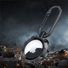 PUZDRO TECH-PROTECT TPUCARBON APPLE AIRTAG SCHWARZ