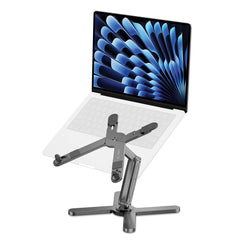 UNIVERSALER STAND FÜR MACBOOK TECH-PROTECT ULS200 UNIVERSALER LAPTOP-STAND GRAU