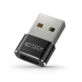 ADAPTIERTECHNIK TECH-PROTECT ULTRABOOST ADAPTER USB AUF TYPE-C SCHWARZ