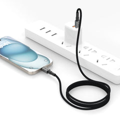 TECH-PROTECT ULTRABOOST DNA TYPE-C KABEL PD60W/3A 300CM EISENGRAU