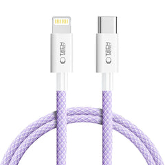 TECH-PROTECT ULTRABOOST LITE LIGHTNING-KABEL PD27W/3A 100CM MAUVE