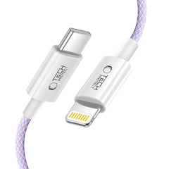 TECH-PROTECT ULTRABOOST LITE LIGHTNING-KABEL PD27W/3A 200CM MAUVE