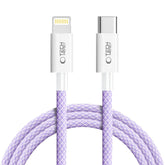 TECH-PROTECT ULTRABOOST LITE LIGHTNING-KABEL PD27W/3A 200CM MAUVE