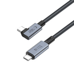 KABEL TECH-PROTECT ULTRABOOST MAX "L" USB 4.0 8K 40GBPS TYPE-C KABEL PD240W 150CM GRAU