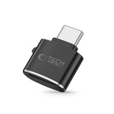 TECH-PROTECT ULTRABOOST TYPE-C ZU KARTENLESER MICRO SD/TF SCHWARZ