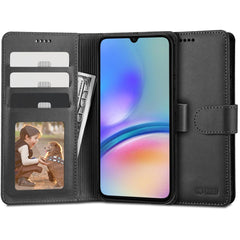 TECH-PROTECT WALLET BUCHDECKEL GALAXY A05S SCHWARZ