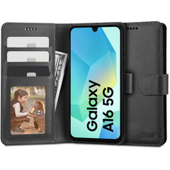 TECH-PROTECT HÜLLE WALLET GALAXY A16 4G / 5G SCHWARZ