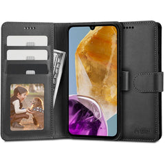TECH-PROTECT WALLET BUCHDECKEL GALAXY M15 5G SCHWARZ
