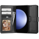 TECH-PROTECT WALLET BUCHDECKEL GALAXY S23 FE SCHWARZ