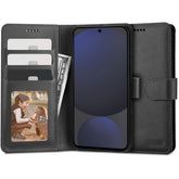 TECH-PROTECT HÜLLE WALLET GALAXY S24 FE SCHWARZ