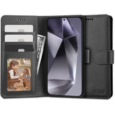TECH-PROTECT WALLET BUCHDECKEL GALAXY S24 ULTRA SCHWARZ