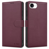 TECH-PROTECT WALLET IPHONE 16E MULBERRY HÜLLE