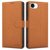 TECH-PROTECT HÜLLE WALLET IPHONE 16E SADDLE BROWN