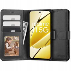 TECH-PROTECT WALLET BUCHDECKEL FÜR REALME 11 5G SCHWARZ