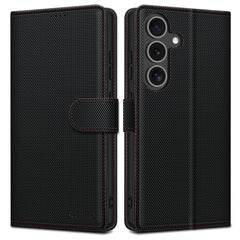 TECH-PROTECT WALLET RS GALAXY S25 SCHWARZ/ROT