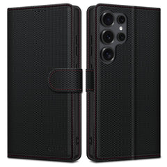 TECH-PROTECT WALLET RS GALAXY S25 ULTRA SCHWARZ/ROT