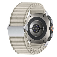 TECH-PROTECT WEAVE PRO ARMBAND FÜR SAMSUNG GALAXY WATCH ULTRA (47 MM) CRAYON WEISS