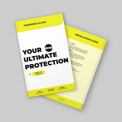 Gehärtetes Glas Doop für iPhone 15 Pro Schwarz