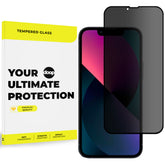 Gehärtetes Glas DOOP iPhone 13 Mini Datenschutz