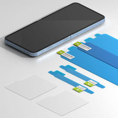 RINGKE 3-IN-1 SCHUTZSET 2-SET GALAXY Z FLIP 6 CLEAR