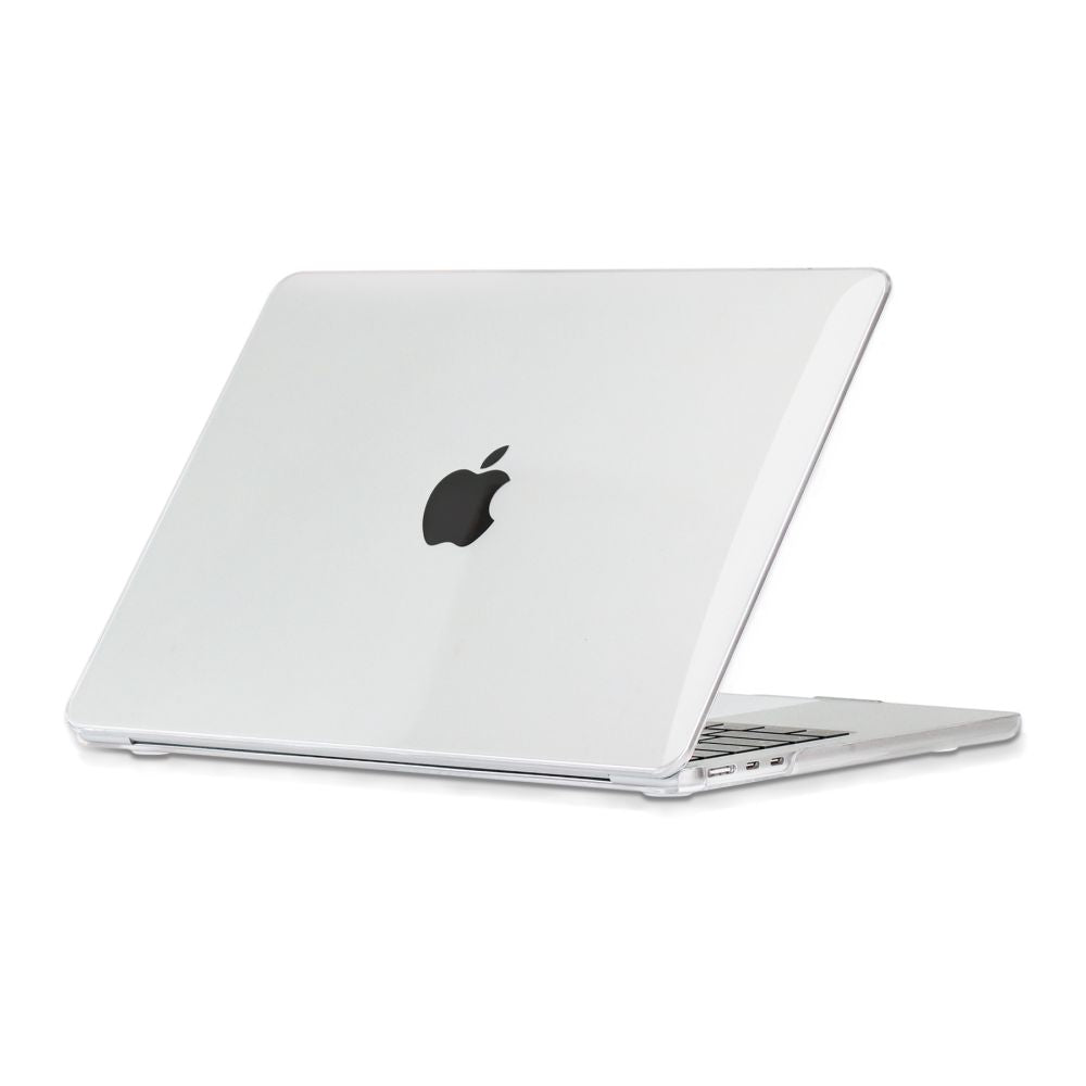 HÜLLE FÜR MACBOOK AIR 13" M2 / M3 / 2022-2024 DOOP SMARTSHELL KRISTALLKLAR