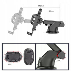 TECH-PROTECT UNIVERSALER HANDYHALTER FÜR AUTO SCHWARZ