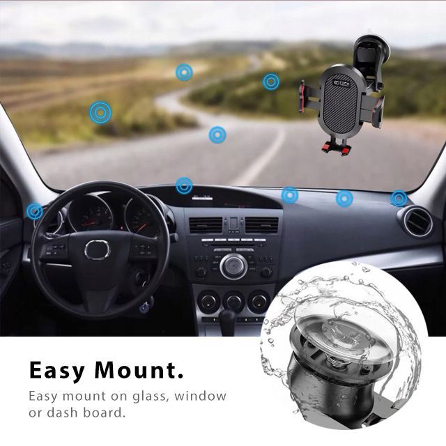 TECH-PROTECT UNIVERSALER HANDYHALTER FÜR AUTO SCHWARZ